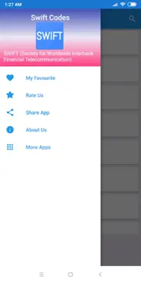 Swift Codes android App screenshot 3