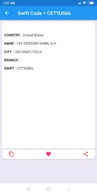 Swift Codes android App screenshot 5